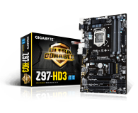 Gigabyte GA-Z97-HD3 (Z97 2xPCI-E DDR3) - 186080 - zdjęcie 1